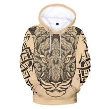 Load image into Gallery viewer, Hoodies Pullover Tattoo Skull