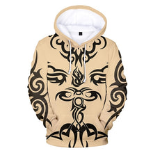 Load image into Gallery viewer, Hoodies Pullover Tattoo Skull