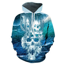 Load image into Gallery viewer, Skull  sweatshirts