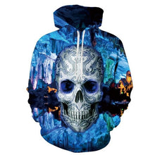 Load image into Gallery viewer, Skull  sweatshirts