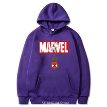 Load image into Gallery viewer, 2019 New Men Hoodies Sweatshirts Spider-Man Print Headwear Hoodie Hip Hop Streetwear Clothing Plus Size 3XL